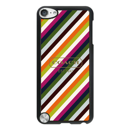 Coach Stripe Multicolor iPod Touch 5TH AUN | Women - Click Image to Close